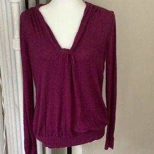 NWOT cranberry esprit sweater